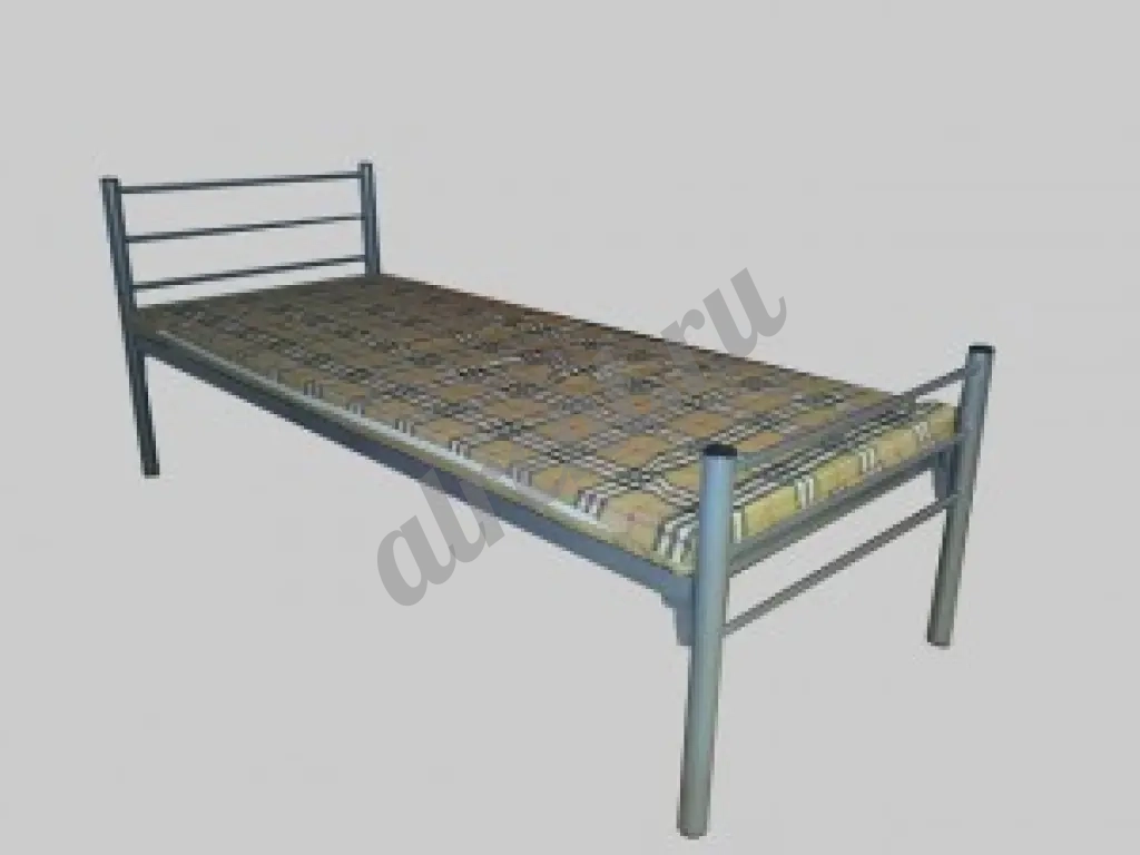 Металлические кровати эконом класса в хостелы в аренду