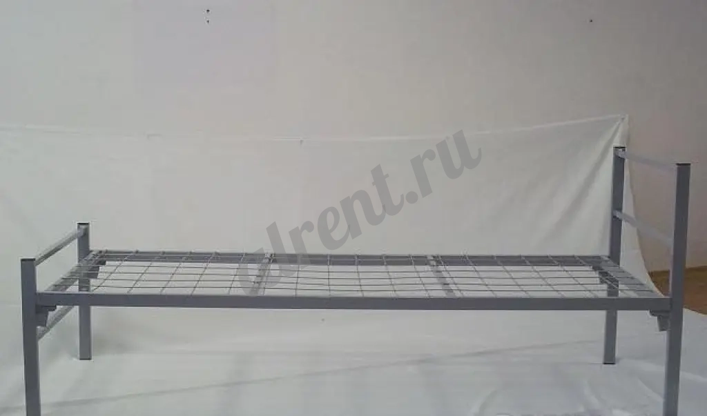 Металлические кровати эконом класса в хостелы в аренду