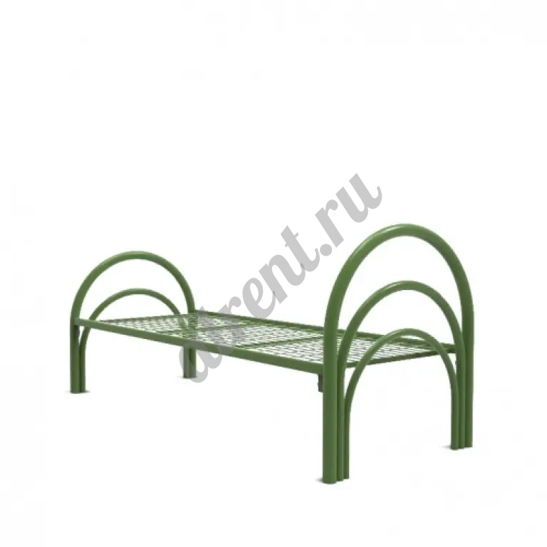 Металлические кровати эконом класса в хостелы в аренду