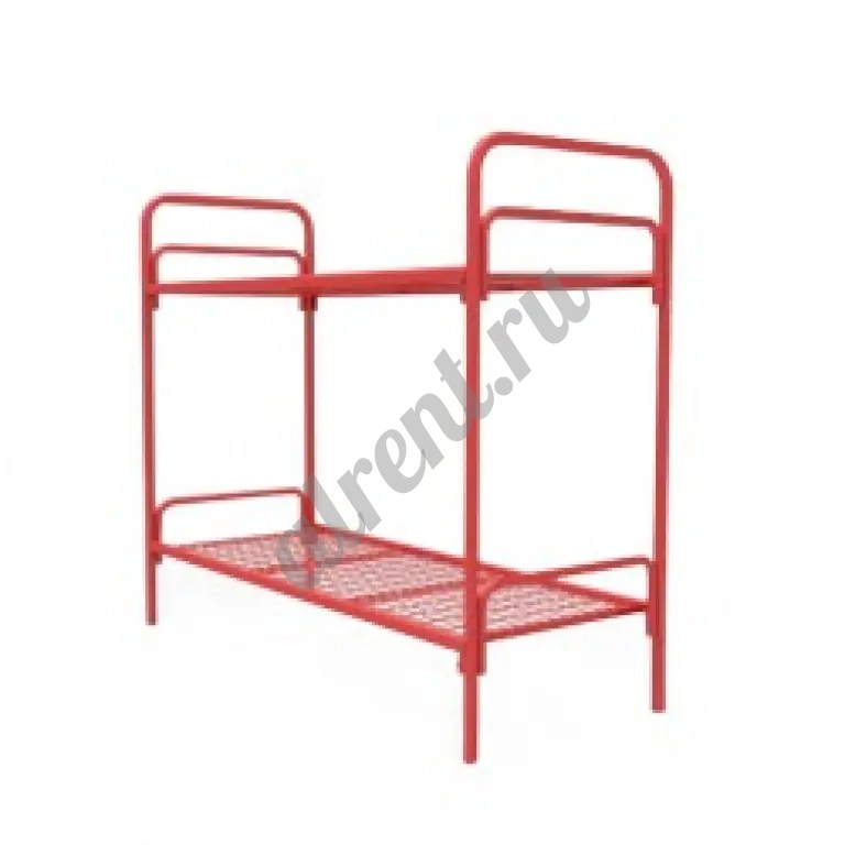 Металлические трехъярусные кровати в аренду